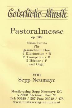 Pastoralmesse für 4-stimmigen gemischten Chor und Orgel